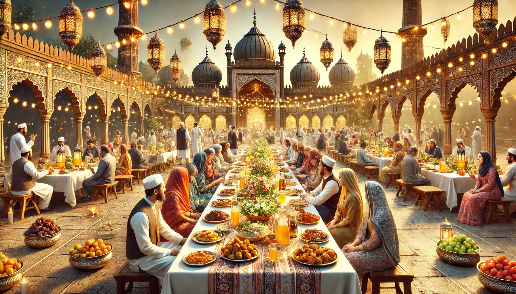 Los Grandes Eventos de Iftar en India: Una Fusión de Tradición y Modernidad